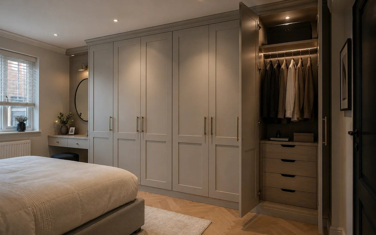 Fitted wardrobes